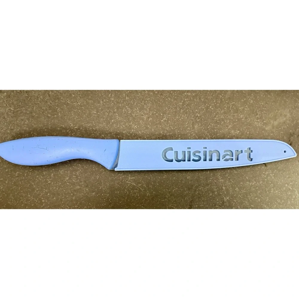 Cuisinart 10 Pc Ceramic-Coated  Stainless Steel Cutlery Set with Blade Guards.
